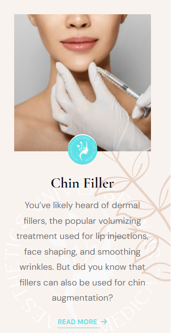 medical spa chin filler